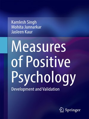 cover image of Measures of Positive Psychology
